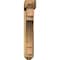 Ekena Millwork Merced Arts and Crafts Rough Sawn Bracket w/ Offset Brace, Western Red Cedar, 6"W x 34"D x 34"H BKT0604X34X34MRC03RWR - alternate 2